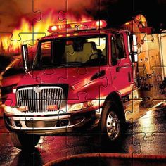 Fire Truck Jigsaw Puzzle Games - Screenshot 4
