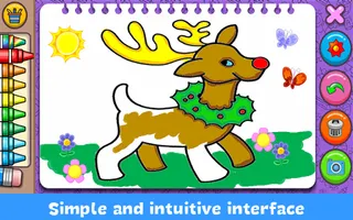 Christmas Coloring Book - Screenshot 2