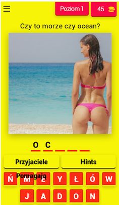 Dziewczyny w bikini Quiz - Screenshot 1