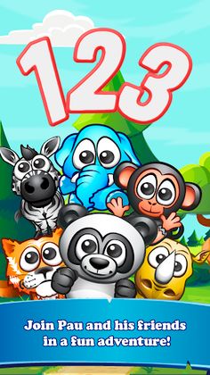 Pau Panda - Fun & Learn kids - Screenshot 2