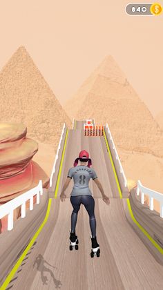 Ragdoll down hill Racing - Screenshot 4