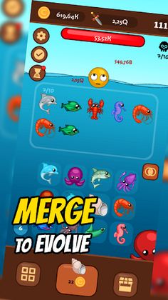 Save Ocean - Merge And Upgrade - Screenshot 1