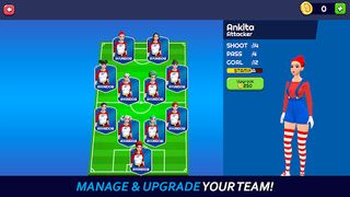 Women's Football Game - Screenshot 2