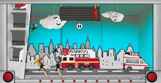 Dinki FireFighter Retro Arcade - Screenshot 3