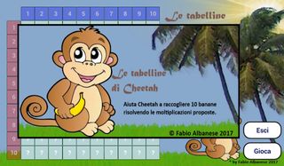 Le tabelline di Cheetah - Screenshot 2