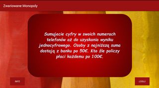 ZWARIOWANE MONOPOLY - dodatek - Screenshot 3