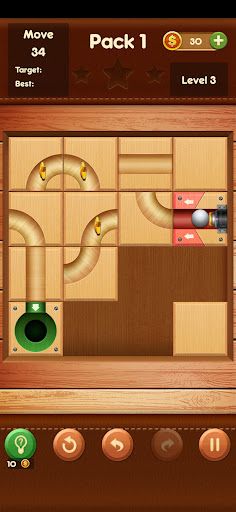Rolling Ball Slide Puzzle Game - Screenshot 3