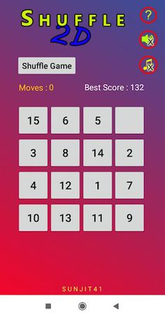 Shuffle 2D - Screenshot 2