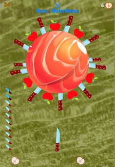 Sharp Knife Throw - Apple Brea - Screenshot 3