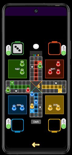 Ludo black : glow ludo offline - Screenshot 4