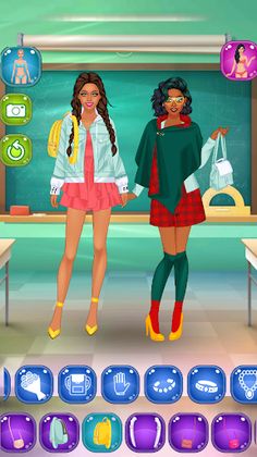 High School BFF Dress up - Screenshot 4