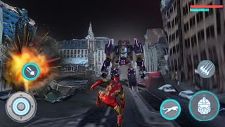 Robot Car Transformation Super - Screenshot 2