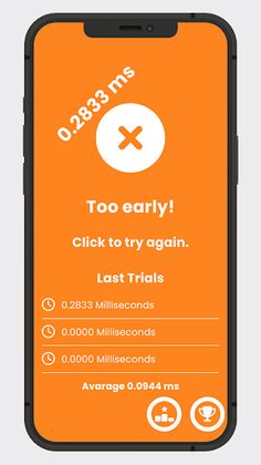 Reaction Time Test - Screenshot 1