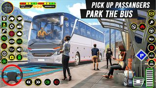 Coach Bus Driving Sim Games - Screenshot 2