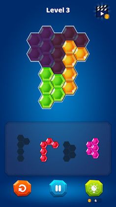 Hexa Block Legend - Screenshot 4