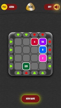2048 shoot 4 side - Screenshot 1