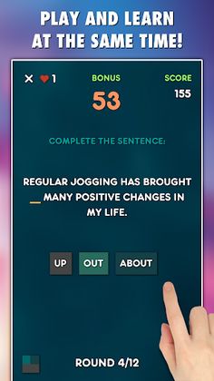 Phrasal Verbs Grammar Test - Screenshot 4