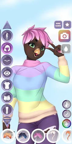 Furry Dress Up: Anime Creator - Screenshot 1