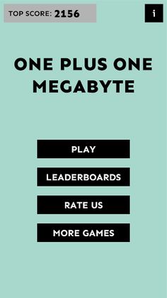 One Plus One Megabyte - Screenshot 3
