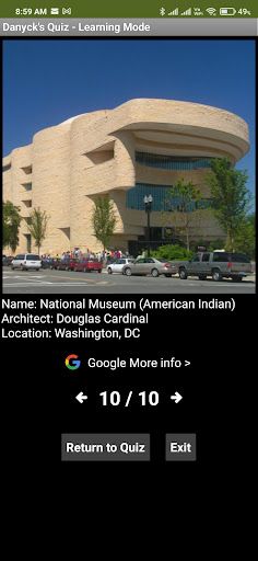 USA Architecture Quiz Danyck - Screenshot 1