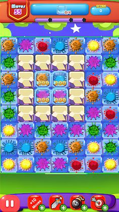 Germ Crush: Match 3 Game - Screenshot 2