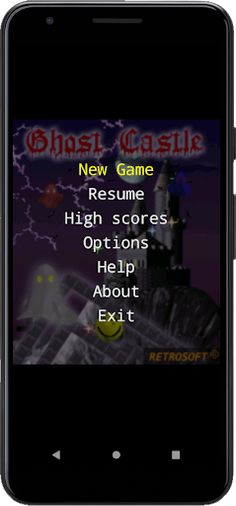 Ghost Castle: maze with ghosts - Screenshot 2