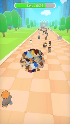 Human Ball Roller - Screenshot 2