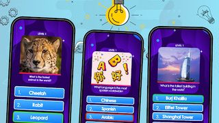 Word Search Trivia Quiz Game - Screenshot 1
