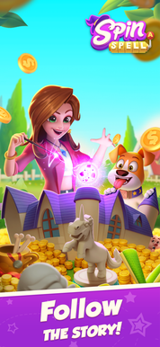 Spin A Spell - Coin Tycoon - Screenshot 1