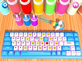 Keyboard DIY: Cool Art Games - Screenshot 1