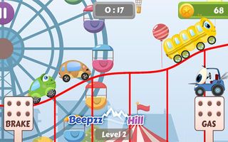 Car Racing game for toddlers - Screenshot 1