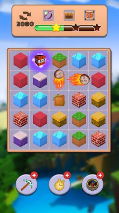 Blocks Match 3D - Screenshot 1