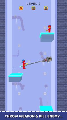 Rope Race 3D - Ninja Assassin - Screenshot 2
