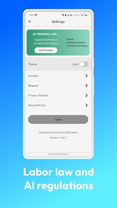 AI Labor Law - Screenshot 2