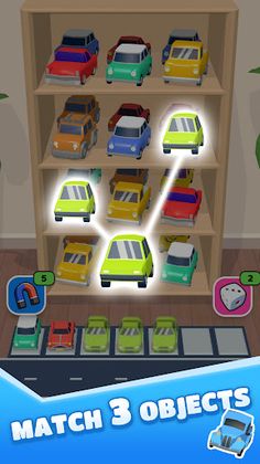 Triple Match 3D: Car Master - Screenshot 3