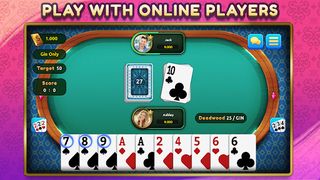 Gin Rummy Champions : Online - Screenshot 1