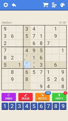 Sudoku: Classic Sudoku Puzzles - Screenshot 2