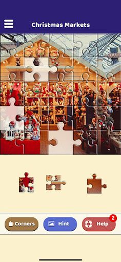 Christmas Market Puzzle - Screenshot 3