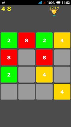 2048 Puzzle Game - Screenshot 1