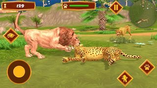 Wild Lion Simulator Family - Screenshot 2