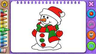 Christmas Fun Draw & Coloring - Screenshot 3