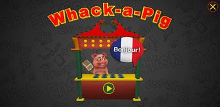 Learn French Words WhackaPig - Screenshot 1