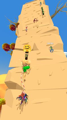 Rock Climber: Save the Dudes - Screenshot 2
