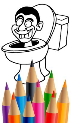 Skibidi Coloring Game Toilet - Screenshot 1