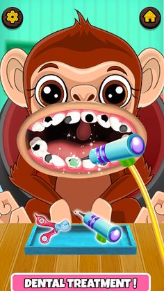 Pet Animals Kid Dentist Games - Screenshot 4