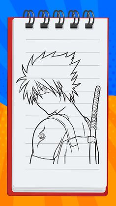 How to Draw Kakashi Anime - Screenshot 3