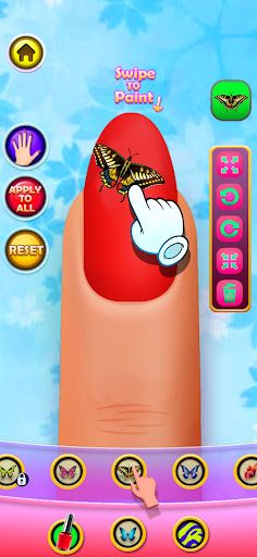 Nail Art Salon Star Girl - Screenshot 1