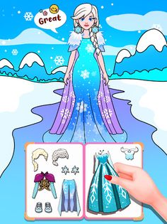 Paper Princess - Doll Dress Up - Screenshot 2