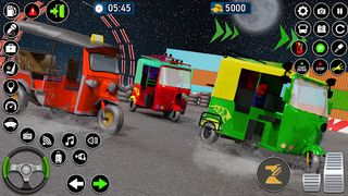 Auto Rickshaw Tuk Tuk Game 3D - Screenshot 2