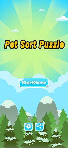 Pet Sort Puzzle: Pet Match - Screenshot 1